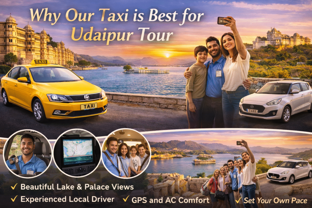 Full Day Taxi Service in Udaipur