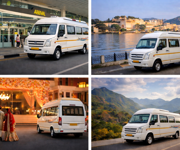 Tempo Traveller in Udaipur